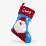 Tomte julstrumpa med namn