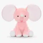 Mjukisdjur med namn rosa elefant