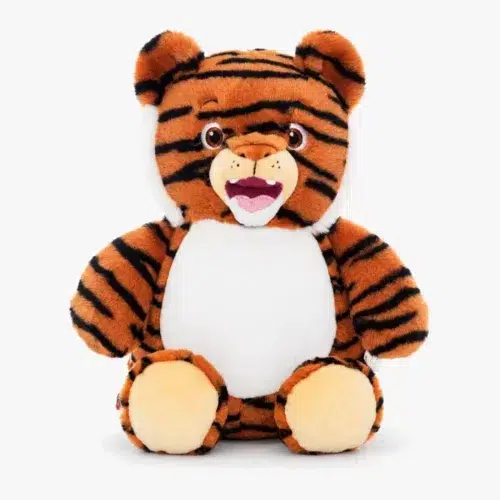 Tiger mjukisdjur med namn