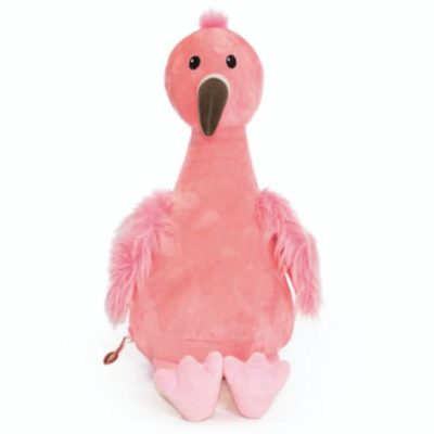 Flamingo med namn mjukisdjur rosa