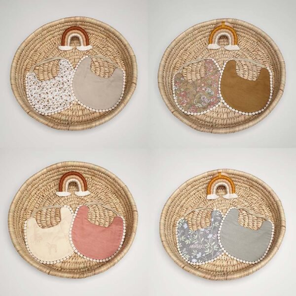 Haklappar bohem framsida och baksida