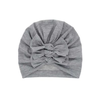 turban baby grå