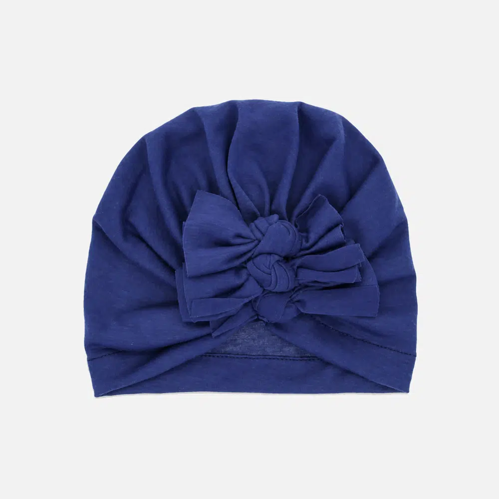 marinblå turban baby marinblå turban baby