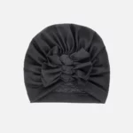 svart turban baby