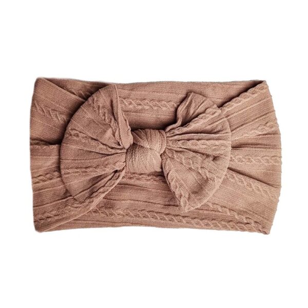 Hårband bebis rosbrun - Nordic Rainbow