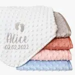 Babyfilt med namn sommarfilt summer dream