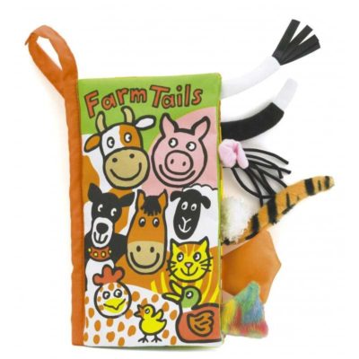 Farm tail book, bok med svansar, jellycat