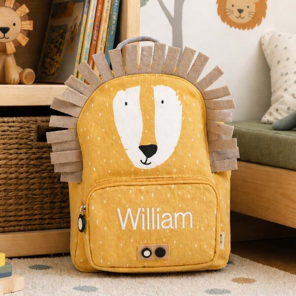 Ryggsäck med namn - Lejon
