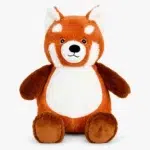 Röd panda gosedjur med namn