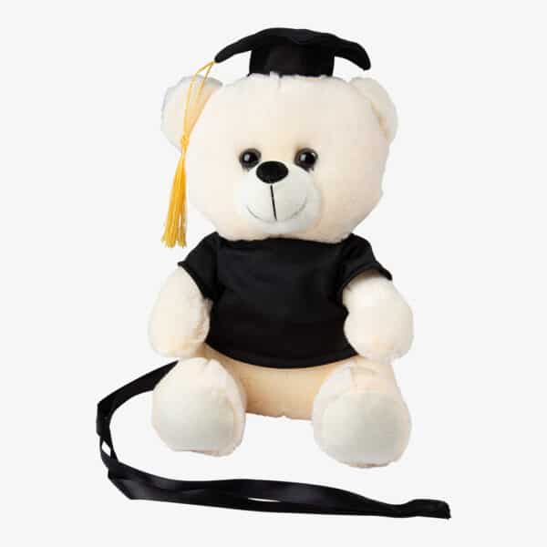 Studentnalle svart mössa